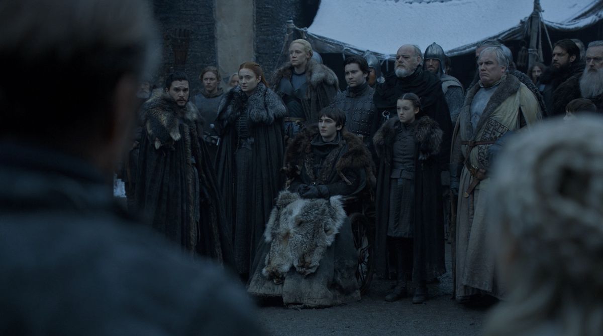 Game of Thrones s08 e01: Sansa jede bomby!